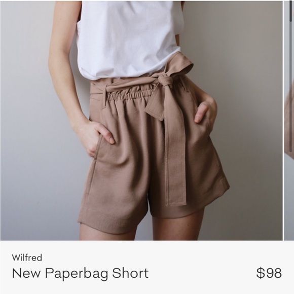 Aritzia paper bag shorts - Picture 2 of 4